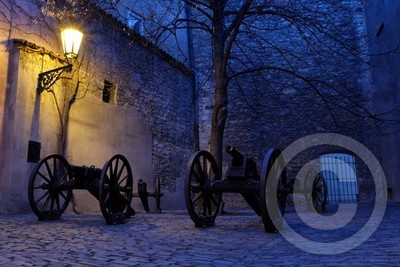 Prague by night