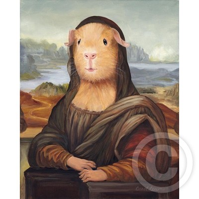 Mona Lisa Guinea Pig