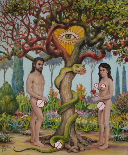Секс Порно Адам И Ева