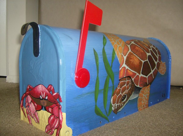 Turtle Mailbox