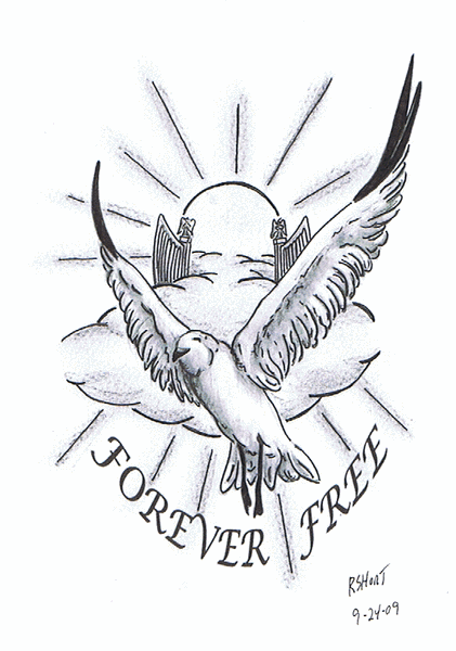Forever Free Tattoo Design by rodney shortsleeve ArtWantedcom free tattoo