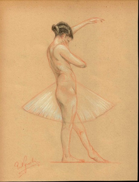 tha naked ballerina by Paul Gosselin ArtWantedcom