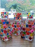 Dots(as buttons) on squares