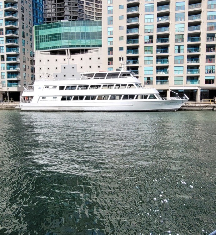 Boat at the harbourfront