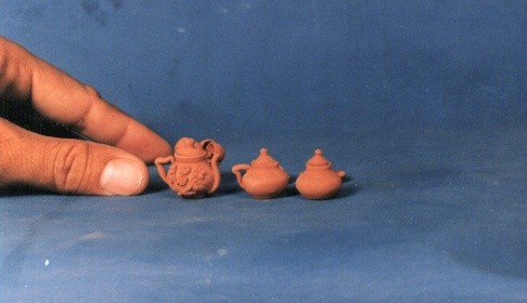 Creative Miniature clay pots