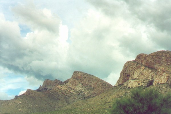 Storm over Pusch Ridge