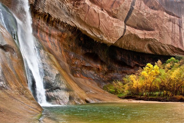 Calf Creek Lower Falls