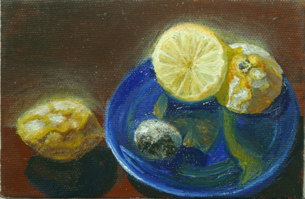 Limoncello Lemons & Quail Egg