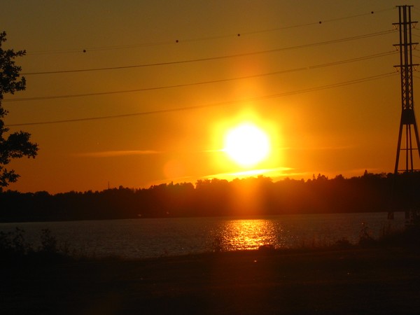 ..midsummer sunset 2010