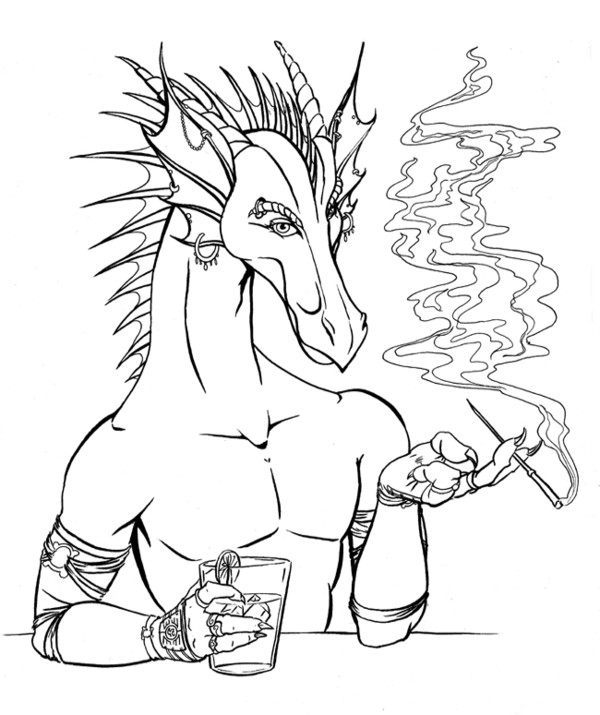 smoking Dragon