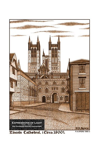 ExpoLight Graphic Arts Lincoln Cathdedral 0001S (Sample Proof Artwork)