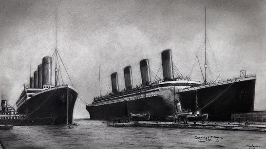 TITANIC AND OLYMPIC