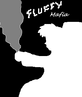 Fluffy Sillouette