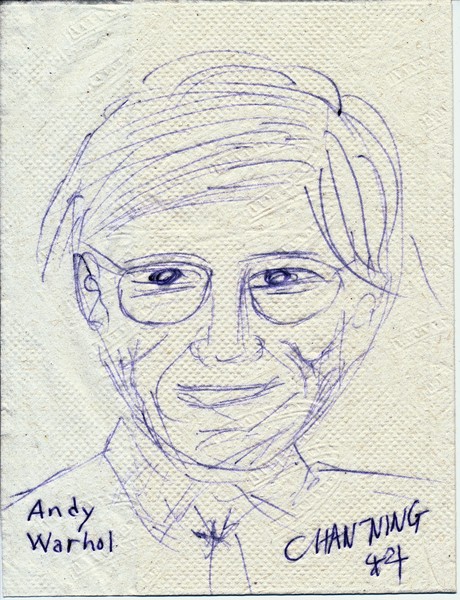 Ridiculous Portraits:Andy Warhol