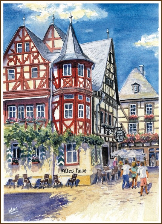 Old weinstube in Koblenz (Germany)