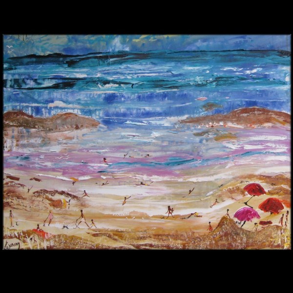 Impressionist Funky Beach 1112011