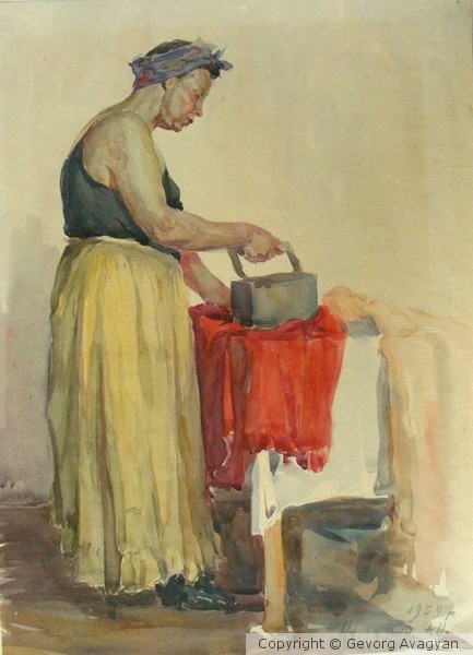 A woman, 1959