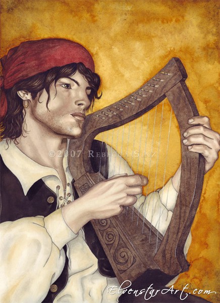 Enchanted Melodies: Harp