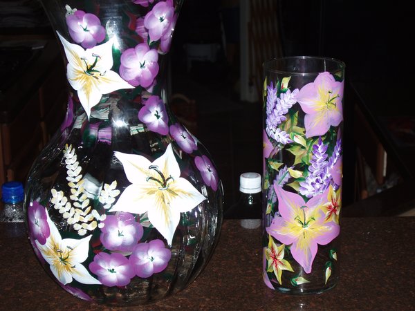 Floral on Vases