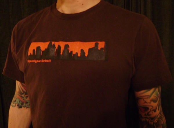 Mens T-shirts Apocalypse Detroit