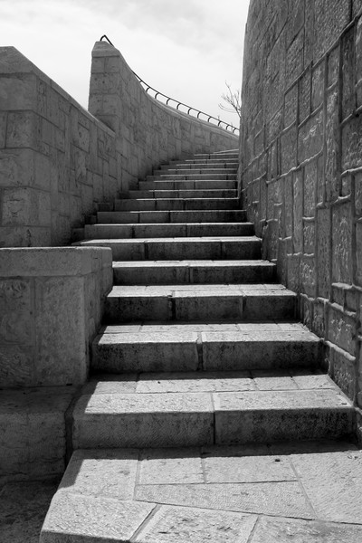 Stairway to heaven. Jerusalem