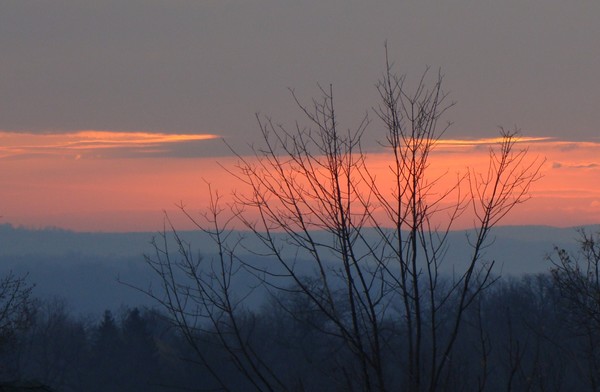 sunrise over Goshen