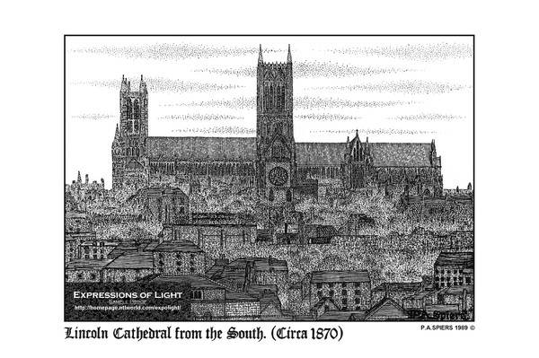 ExpoLight Graphic Arts Lincoln Cathdedral 0002M (Sample Proof Artwork)
