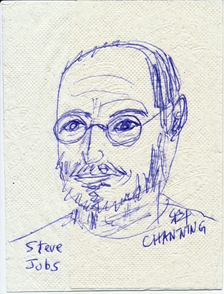 Ridiculous  Portraits:Steve Jobs