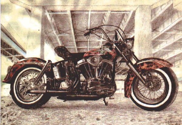 1962 Pan - Harley Davidson