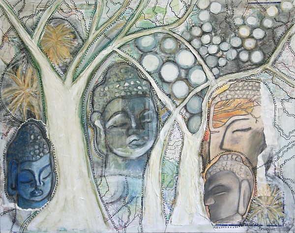 Buddha Among the Trees