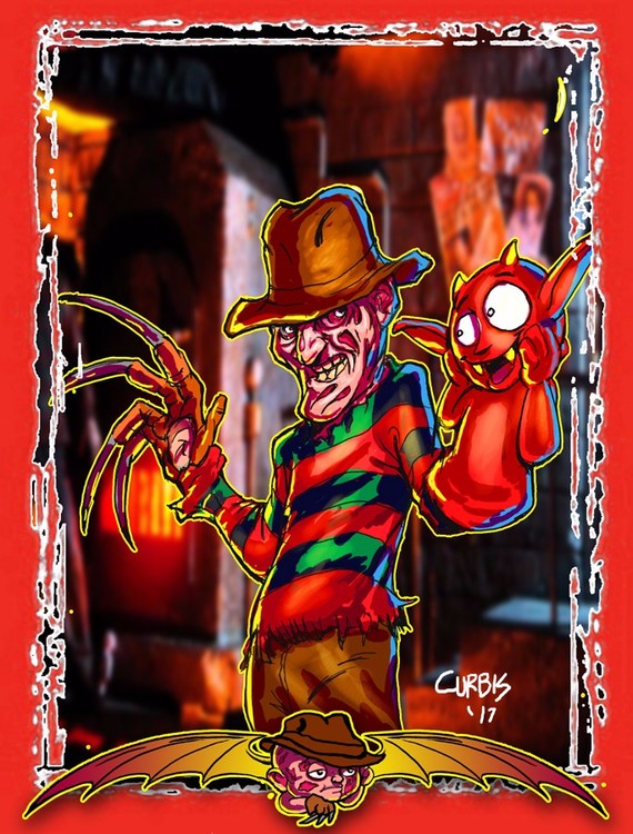 BAPHOMUPPET Meets Freddie Krueger