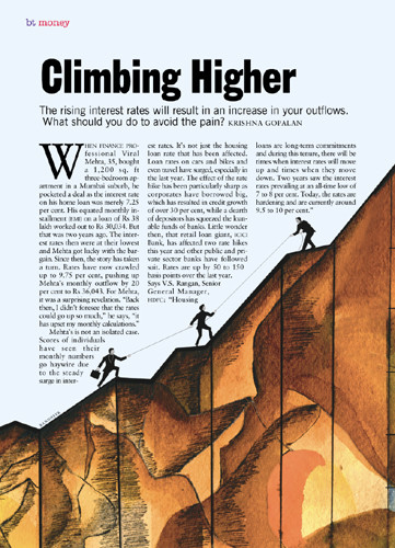 Climbing higher