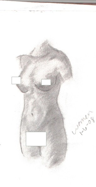 womans body