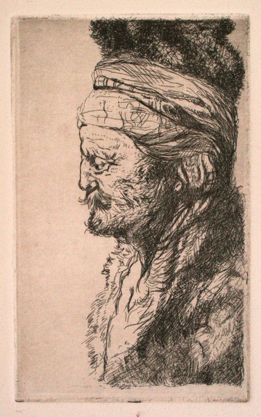 Rembrandt-type etching