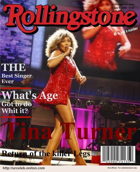 Tina Turner  What Legs ??Rolling Stone Magazine