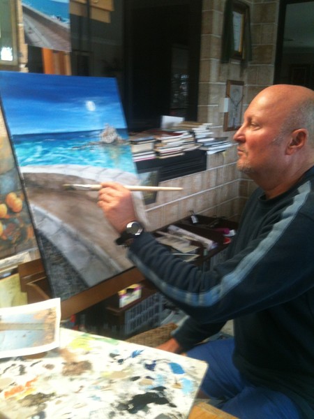 Paul's work of seascape