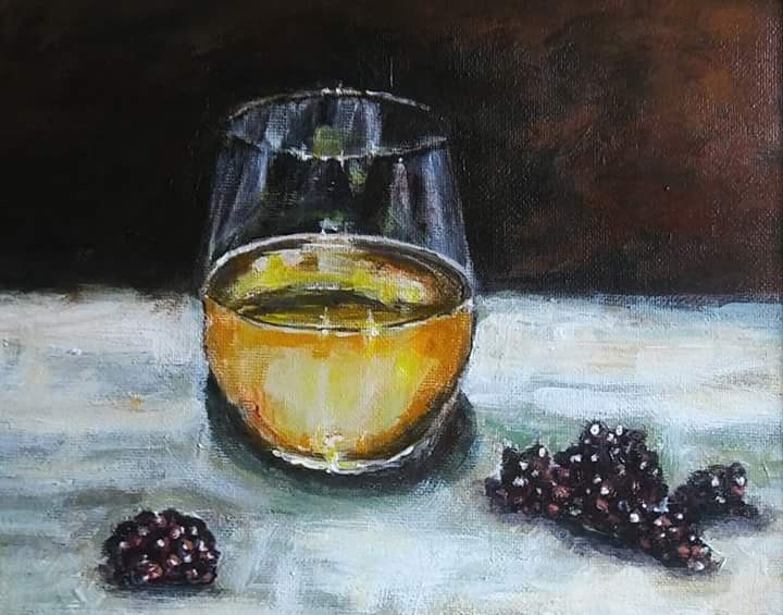 Wine and Berry Study located at Strada Asheville NC