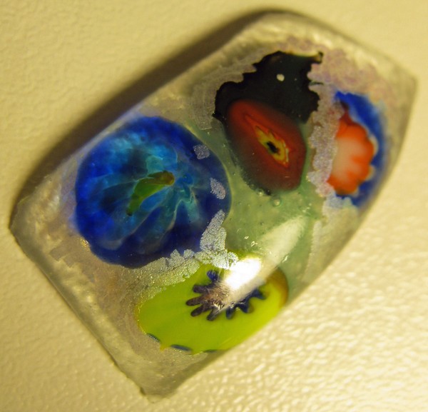 Fused Glass: Clear Rectangle