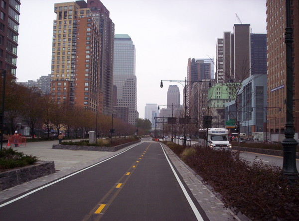 Bike Path in NYC