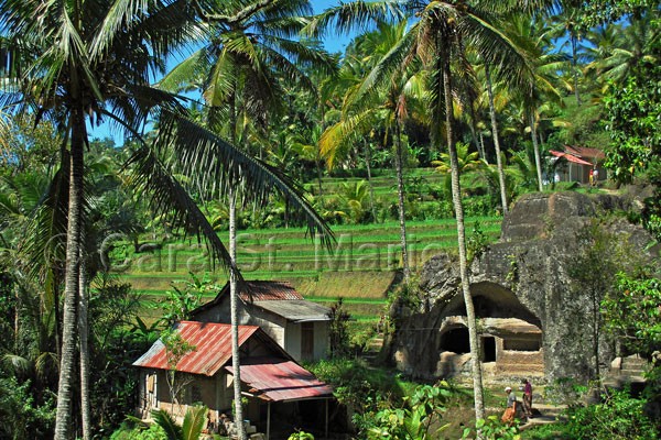 Cave at Gunung Kawi