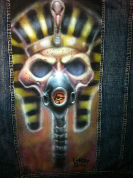 Airbrushed Pharaoh Jacket