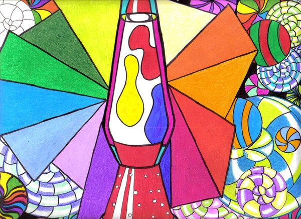 Psychedelic Lava Lamp 