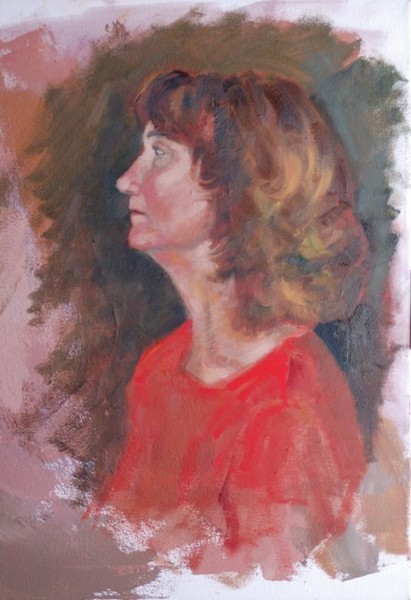 Portrait Study Female Profile