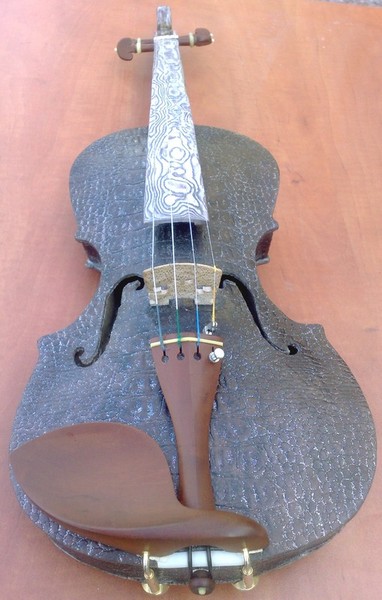 Eco Synthetic leather 4/4 full playble eco violin