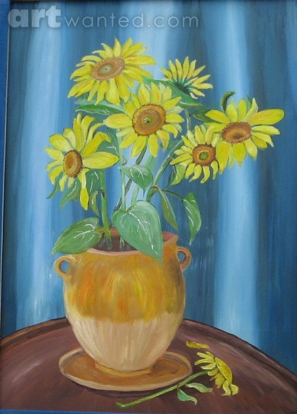 Bouquet of sunflowers