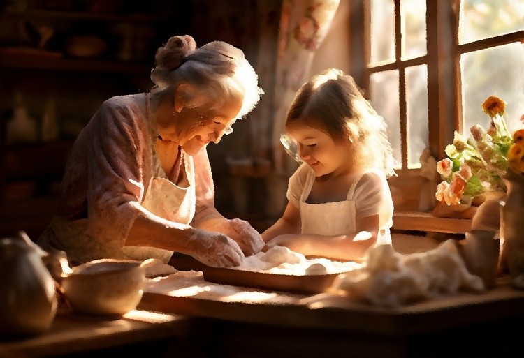 Grandmas Teaching