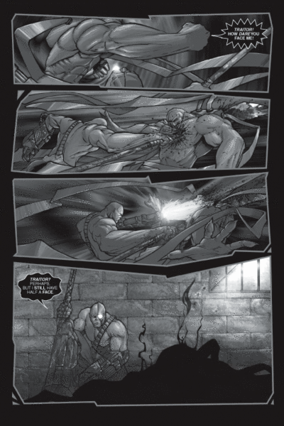 Hellguard Page 2 - Lettering Project