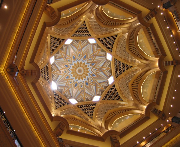 Inside Dome, Emirates Palce Hotel