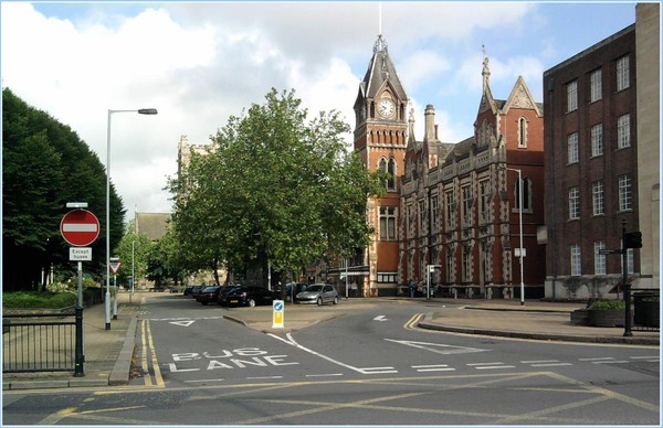 Burton upon Trent Town Hall Square