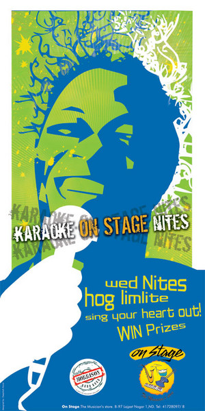 Karaoke Night Poster